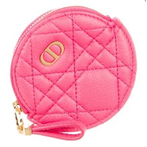 NWB Christian Dior Caro Leather Purse